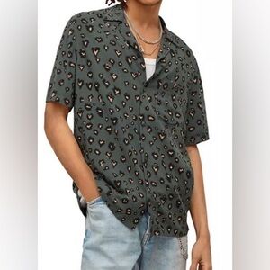 ISO All Saints Romansu Heart Print Shirt